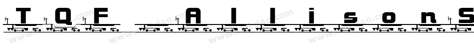 TQF_ AllisonScript字体转换